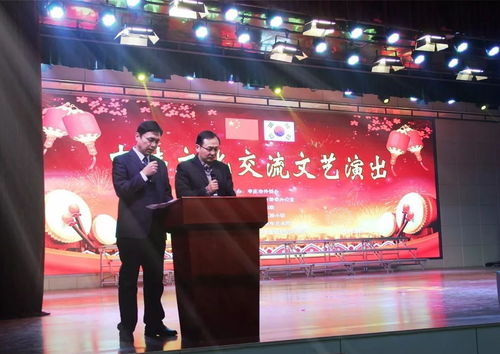 中韩文化交流活动暨文艺演出在市实验小学举办